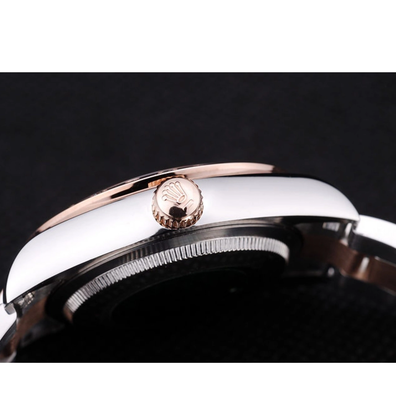 Aaa replica watch Brown Diamond Dial 7465 Rolex Bezel Datejust 0602